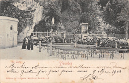 65 LOURDES LA GROTTE  - Lourdes