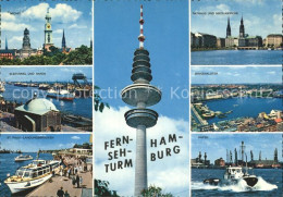 72364858 Hamburg Fernsehturm Michel Elbtunnel Hafen Binnenalster Hamburg - Other & Unclassified