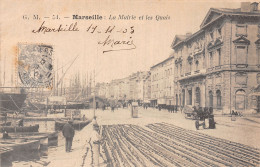 13 MARSEILLE LA MAIRIE ET LES QUAIS  - Non Classés