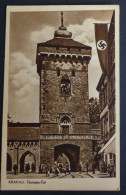 Krakau - Krakow, Florians-Tor Mit Hakenkreuzfahne Um 1940    #AK6333 - Pologne