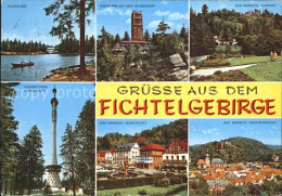 72362563 Bad Berneck Fichtelsee Fernsehturm Ochsenkopf Kurpark Escherlich - Sonstige & Ohne Zuordnung