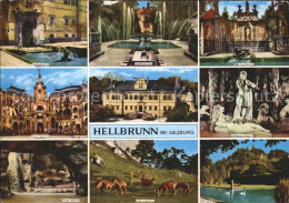 72362523 Hellbrunn Park Wasserspiele Regengrotte Mech. Theater  Hellbrunn - Sonstige & Ohne Zuordnung