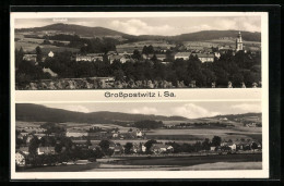 AK Grosspostwitz I. Sa., Panoramablick Auf Den Sommerfrischenort  - Other & Unclassified