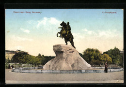 AK St.-Pétersbourg, Monument Pierre Le Grand  - Russia
