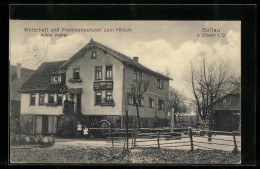 AK Bullau I. O., Gasthaus Und Pension Zum Hirsch  - Other & Unclassified