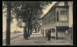 AK Hitdorf A. Rhein, Hotel-Restaurant Fritz Steinkühler  - Sonstige & Ohne Zuordnung