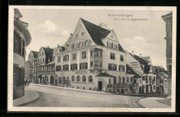 AK Donaueschingen, Ecke Karl- Und Zeppelinstrasse  - Donaueschingen