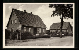 AK Elmenhorst I. Lbg., Konditoreie Und Cafe Von A. Heymann  - Autres & Non Classés