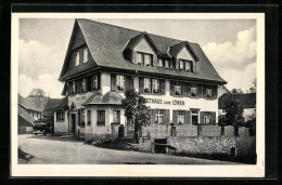 AK Oberhof /Baden, Gasthaus Zum Löwen, Bes.: Hans Zurbuchen  - Baden-Baden