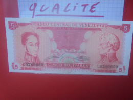 VENEZUELA 5 BOLIVARES 1989 Circuler Belle Qualité (B.33) - Venezuela