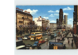 72362134 Berlin Kurfuerstendamm Mit Kaiser-Wilhelm-Gedaechtniskirche Berlin - Sonstige & Ohne Zuordnung