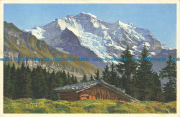 R652660 Gebirgslandschaft Mit Jungfrau. E. Gyger. No. A 6228 - World