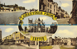 R652667 Greetings From Exeter. High Street. Cathedral. Cathedral Close. M. And L - World