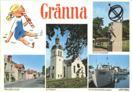 72361376 Graenna Solvisaren Visingsoebatarna Kyrkan  Graenna - Suède