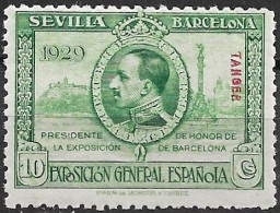 España Marruecos Tanger - 1929 Expo Sevilla- Ed 38 ** - Maroc Espagnol