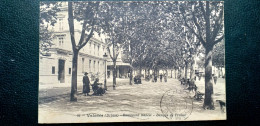 26 , Valence , Le Boulevard Bancel Et La Banque De France En 1924 - Valence