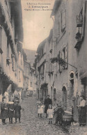 ENTRAYGUES-sur-Truyère (Aveyron) - Vieilles Maisons - Rue Droite - Ecrit 1913 (2 Scans) - Sonstige & Ohne Zuordnung