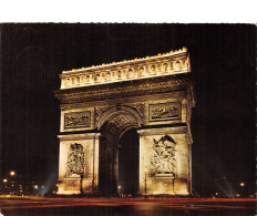 75-PARIS ARC DE TRIOMPHE ILLUMINE-N°C-4350-B/0001 - Other & Unclassified