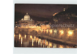 72360975 Roma Rom Basilica Di San Pietro Bei Nacht Firenze - Autres & Non Classés