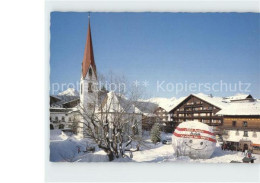 72360896 Seefeld Starnberg Kirchenpartie Mit Maskottchen Ski-Weltmeisterschaft 1 - Sonstige & Ohne Zuordnung