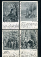 ILLUSTRATEURS - GUSTAVE DORE - SERIE DE 20 CARTES NUMEROTEES - Andere & Zonder Classificatie