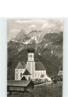 72359791 Bartholomaeberg Vorarlberg Pfarrkirche Mit Zimba Bartholomaeberg Vorarl - Sonstige & Ohne Zuordnung