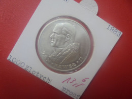POLOGNE 1000 ZLOTY 1983 ARGENT (A.3) - Pologne