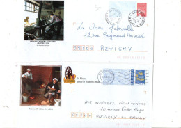 LOT DE 10 PRETS A POSTER DIFFERENTS DU DEPARTEMENT DE LA MEUSE - Lots & Kiloware (mixtures) - Max. 999 Stamps