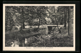 AK Naunhof, Parthenbrücke In Der Lindhardt  - Naunhof