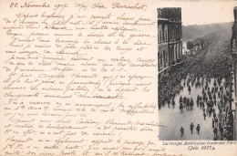 75 PARIS LES TROUPES AMERICAINES - Mehransichten, Panoramakarten