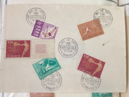 SOUTH VIET NAM STAMPS F D C- On Certified Paper (14-12-1965-SPORTN THE THAO)-1pcs Good Quality - Vietnam