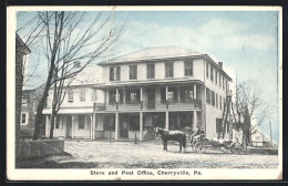 AK Cherryville, PA, Store And Post Office  - Autres & Non Classés
