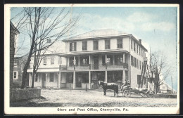 AK Cherryville, PA, Store And Post Office  - Altri & Non Classificati