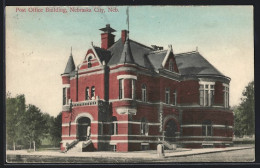 AK Nebraska City, NE, Post Office Building  - Andere & Zonder Classificatie