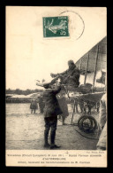 AVIATION - VINCENNES 18.06.1911 - SIMON RECEVANT LES RECOMMANDATIONS DE MR FARMAN - AVION BIPLAN FARMAN - ....-1914: Voorlopers