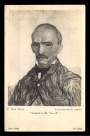 TABLEAU - V. VAN GOGH "PORTRAIT DE M. VAN H"- PHOTO-PROCEDE E. DRUET - SERIE 13918 N°55304 - Peintures & Tableaux