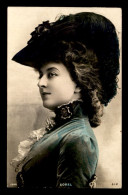 ACTRICE 1900 - SOREL - CARTE GLACEE COLORISEE - Entertainers