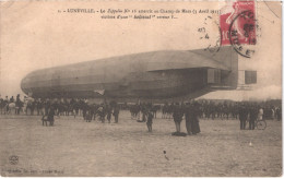 FR54 LUNEVILLE - Quantin 1 - Un Zeppelin Au Champ De Mars - 3 Avril 1913 - Animée - Belle - Luneville