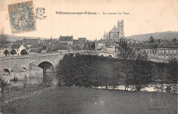89 VILLENEUVE SUR YONNE EN AMONT DU PORT - Villeneuve-sur-Yonne