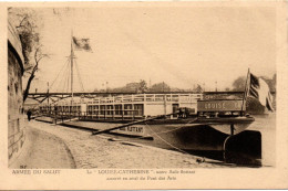 CPA 75 PARIS - La LOUISE CATHERINE - Armée Du Salut - Asile Flottant - Santé, Hôpitaux