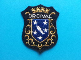 Ecusson Commune D'ORCIVAL - Patches