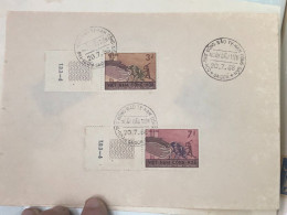 SOUTH VIET NAM STAMPS F D C- On Certified Paper (20-7-1966-REFUGIES DU)-1pcs Good Quality - Viêt-Nam