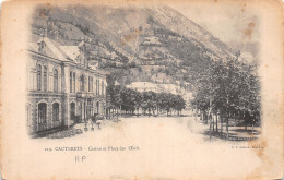 65 CAUTERETS CASINO ET PLACE DES UFS - Cauterets