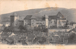 74 ANNECY LE CHÂTEAU - Annecy