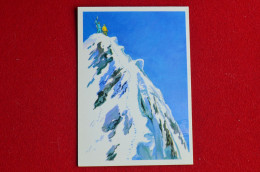 Russia Poscard Everest Tenzing Hillary URSS Mountaineering Himalaya Escalade Alpinisme - Mountaineering, Alpinism