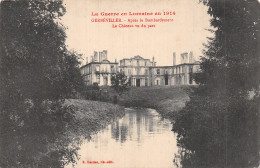 54 GERBEVILLER LE CHÂTEAU - Gerbeviller