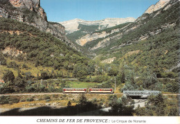 04-CHEMINS DE FER DE PROVENCE CIRQUE DE NORANTE-N°C-4354-B/0193 - Autres & Non Classés