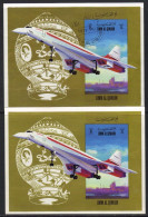 CONCORDE - AVIATION / 1971 - 1 BLOC ** & 1 BLOC OB.  (ref 3990) - Concorde