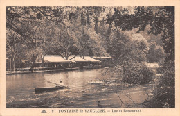 84 FONTAINE DE VAUCLUSE LAC ET RESTAURANT - Autres & Non Classés