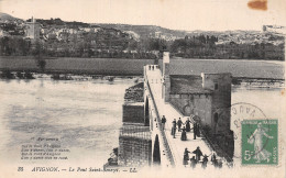 84 AVIGNON LE PONT SAINT BENEZET - Avignon (Palais & Pont)